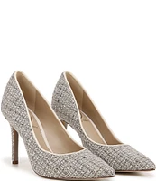 Sam Edelman Hazel Boucle Fabric Pointed Toe Pumps