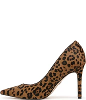 Sam Edelman Hazel Leopard Print Calf Hair Pumps