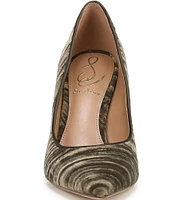 Sam Edelman Hazel Pleated Velvet Pumps