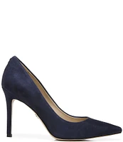 Sam Edelman Hazel Suede Pointed Toe Pumps