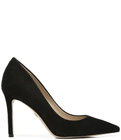 Sam Edelman Hazel Suede Pointed Toe Pumps