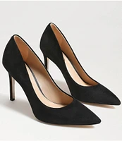 Sam Edelman Hazel Suede Pointed Toe Pumps