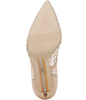 Sam Edelman Hazel Rhinestone Embellished Mesh Pumps