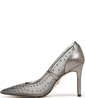 Sam Edelman Hazel Rhinestone Embellished Mesh Pumps