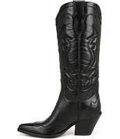 Sam Edelman James Leather Tall Western Boots