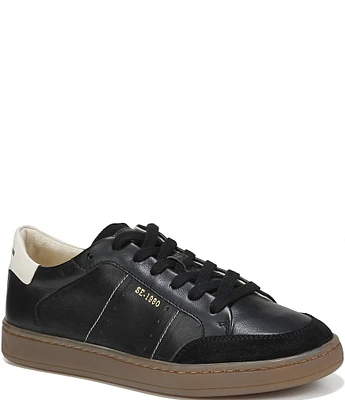 Sam Edelman Josi Gum Sole Leather Retro Sneakers