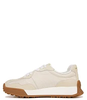 Sam Edelman Langley Suede and Nylon Lace-Up Retro Sneakers