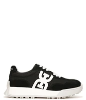 Sam Edelman Langley Suede and Nylon Lace-Up Retro Sneakers