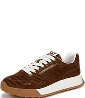 Sam Edelman Layla Corduroy Fabric Retro Sneakers