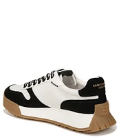 Sam Edelman Layla Suede and Nylon Retro Sneakers