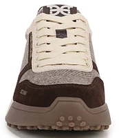 Sam Edelman Layla Tweed and Suede Retro Sneakers