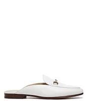 Sam Edelman Linnie Leather Career Flat Slip-On Loafer Mules