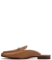 Sam Edelman Linnie Leather Career Flat Slip-On Loafer Mules