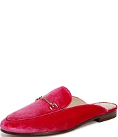 Sam Edelman Linnie Velvet Bit Buckle Detail Loafer Mules