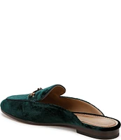 Sam Edelman Linnie Velvet Bit Buckle Detail Loafer Mules