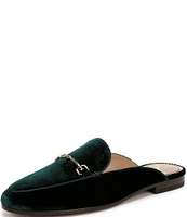 Sam Edelman Linnie Velvet Bit Buckle Detail Loafer Mules