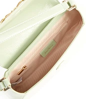 Sam Edelman Loraine Flap Crinkle Patent Shoulder Bag