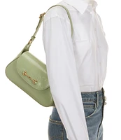 Sam Edelman Loraine Flap Crinkle Patent Shoulder Bag