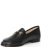 Sam Edelman Loraine Leather Bit Buckle Flat Loafers