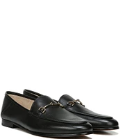 Sam Edelman Loraine Leather Bit Buckle Flat Loafers