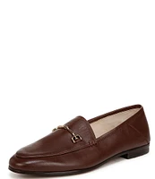 Sam Edelman Loraine Leather Bit Buckle Flat Loafers