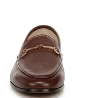 Sam Edelman Loraine Leather Bit Buckle Flat Loafers