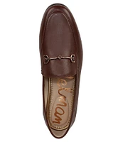 Sam Edelman Loraine Leather Bit Buckle Flat Loafers