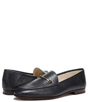 Sam Edelman Loraine Leather Bit Buckle Flat Loafers