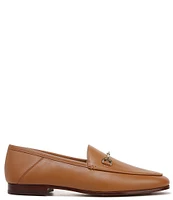 Sam Edelman Loraine Leather Bit Buckle Flat Loafers