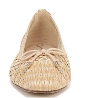 Sam Edelman May Basket Weave Bow Detail Ballet Flats