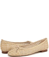 Sam Edelman May Basket Weave Bow Detail Ballet Flats