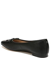 Sam Edelman Meadow Leather Bow Detail Ballet Flats