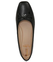 Sam Edelman Meadow Leather Bow Detail Ballet Flats