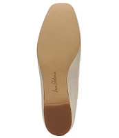 Sam Edelman Meadow Leather Bow Detail Ballet Flats