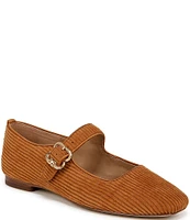 Sam Edelman Michaela Corduroy Mary Jane Flats