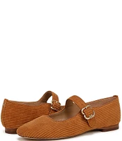 Sam Edelman Michaela Corduroy Mary Jane Flats