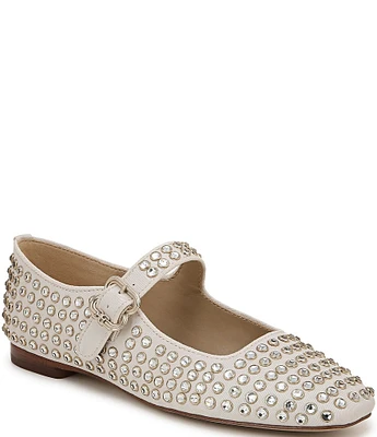 Sam Edelman Michaela Gem Embellished Mary Jane Flats