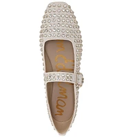 Sam Edelman Michaela Gem Embellished Mary Jane Flats