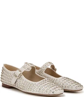 Sam Edelman Michaela Gem Embellished Mary Jane Flats