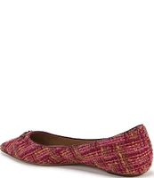 Sam Edelman Nori Boucle Fabric Bit Buckle Pointed Toe Flats