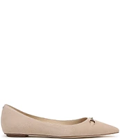 Sam Edelman Nori Suede Bit Buckle Pointed Toe Flats