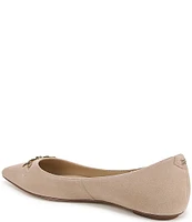 Sam Edelman Nori Suede Bit Buckle Pointed Toe Flats