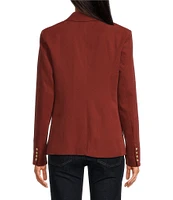 Sam Edelman Notch Collar Long Sleeve Blazer