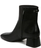 Sam Edelman Paige Leather Square Toe Dress Booties