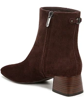 Sam Edelman Paige Suede Square Toe Dress Booties