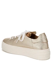 Sam Edelman Pippy Leather Lace-Up Platform Sneakers