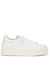 Sam Edelman Pippy Leather Lace-Up Platform Sneakers