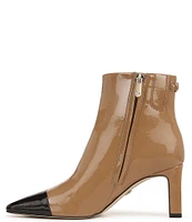 Sam Edelman Saige Patent Pointed Cap Toe Dress Booties