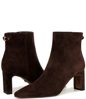 Sam Edelman Saige Suede Point Toe Dress Booties