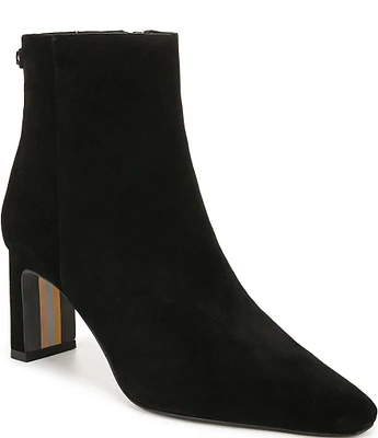 Sam Edelman Saige Suede Point Toe Dress Booties